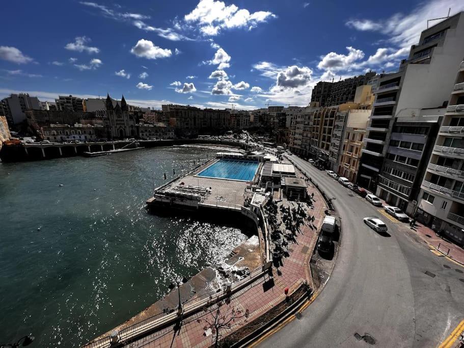 Seafront Meridionale 2Bedroom Apartment San Ġiljan Exterior foto